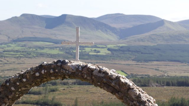 The view from O'Connor Grotto